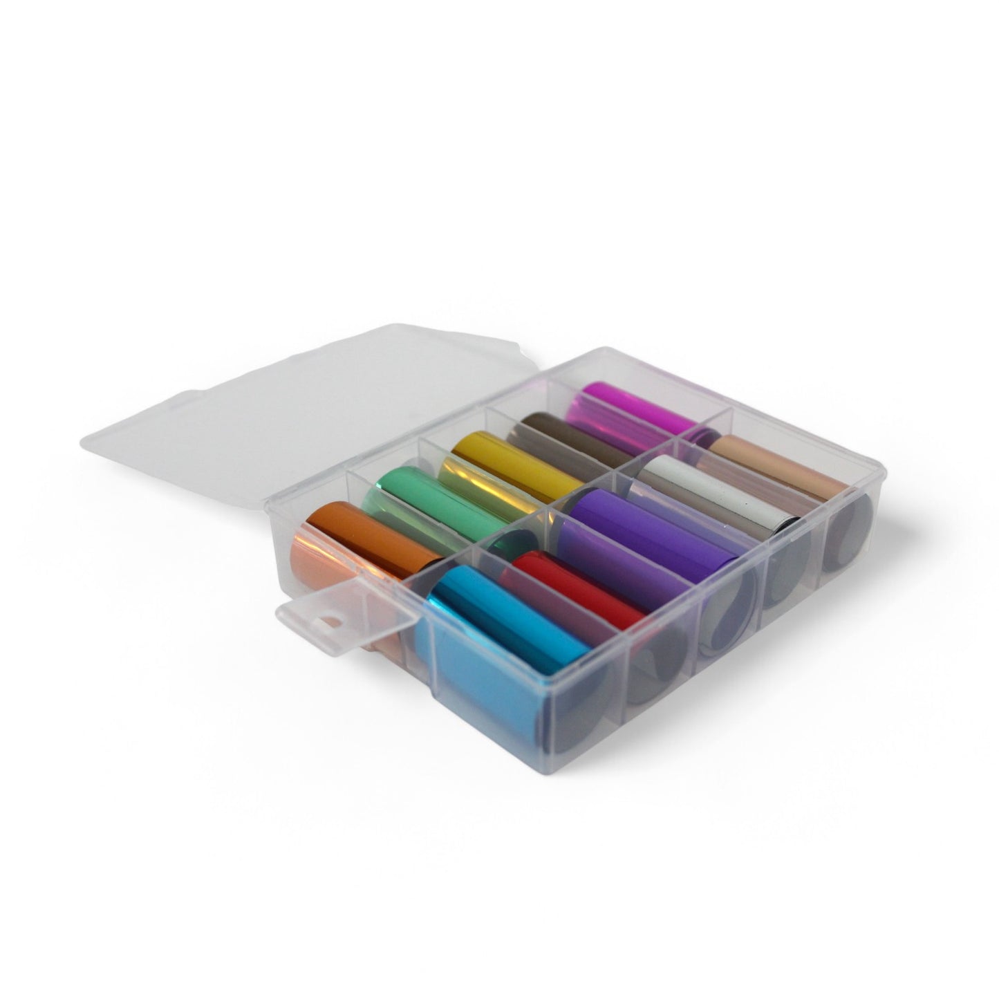 Solid Metallic Color Nail Foil Sheet