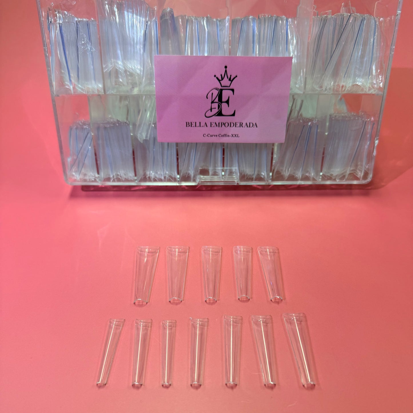XXL C-Curve Coffin Nail Tips
